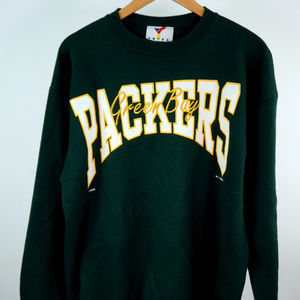 VTG 80s Green Bay Packers Artex Sweatshirt Rare L